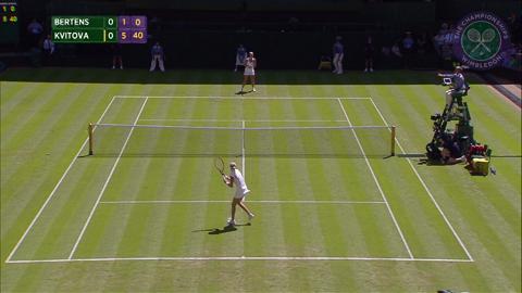 Video - 2015 Day 2 Highlights, Kiki Bertens vs Petra Kvitova - The Championships, Wimbledon - Official Site by IBM Video - 2015 Day 2 Highlights, Kiki Bertens vs Petra Kvitova - The Championships, Wimbledon - Official Site by IBM