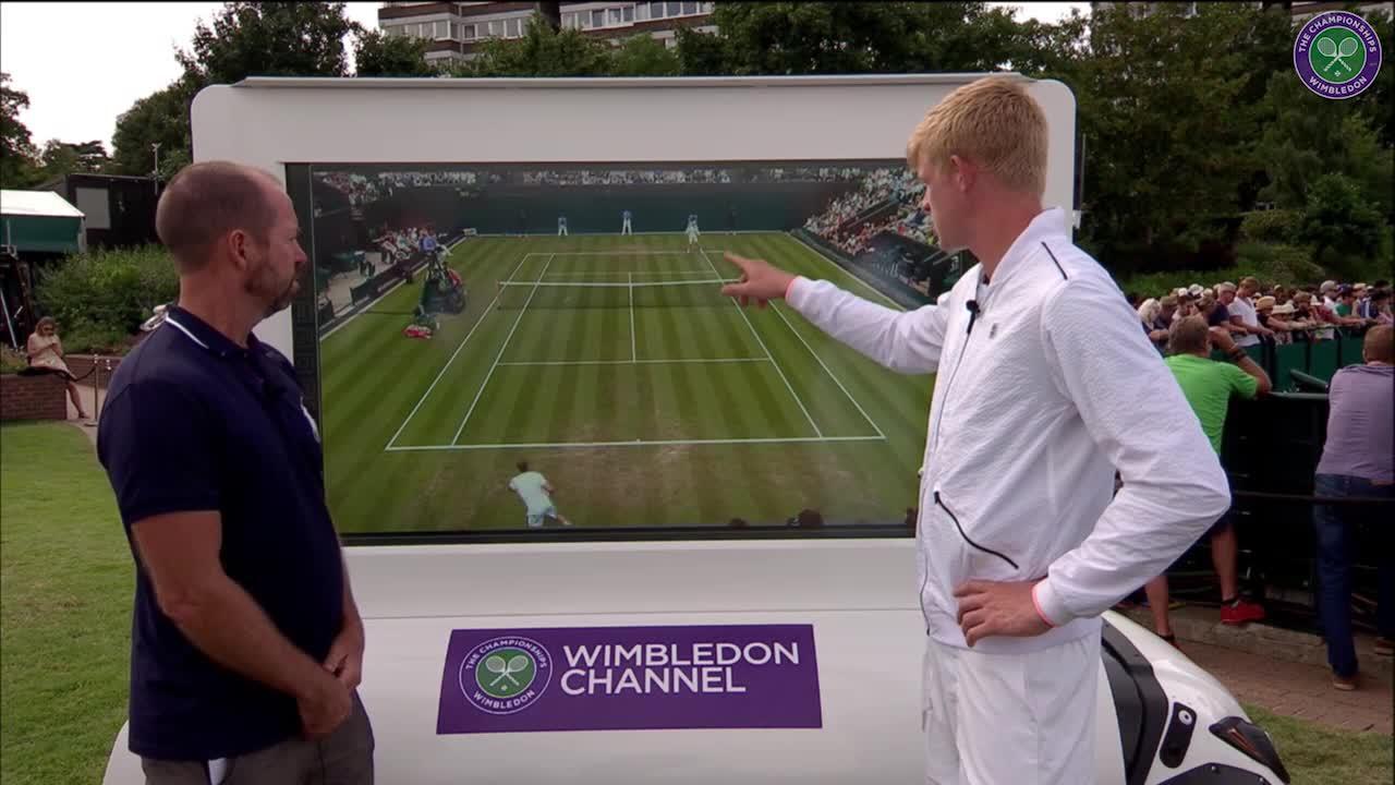 Video - The Wimbledon Channel Kyle Edmund interview - The Championships, Wimbledon