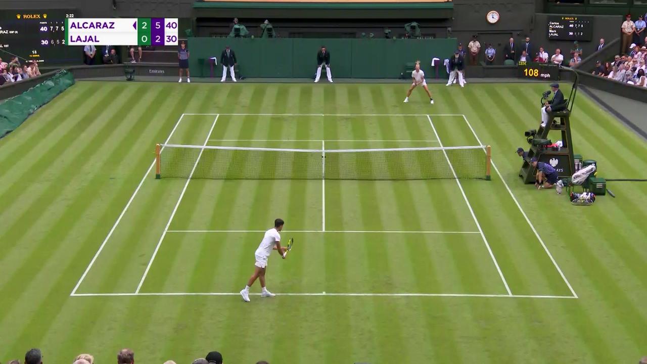 Carlos Alcaraz vs Mark Lajal Live Streaming, Wimbledon 2024 When